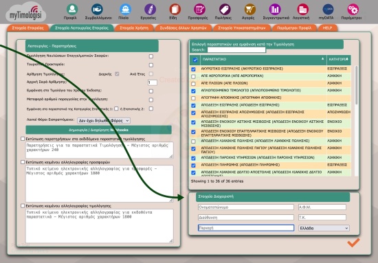 myTimologisi Πωλήσεις